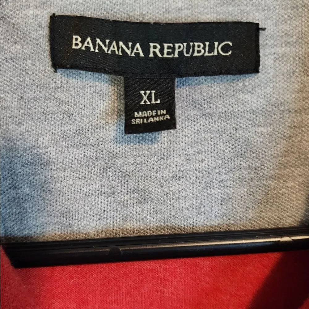Mens Banana Republic polo, size XL